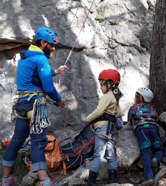ESCALADA EN FAMILIA
